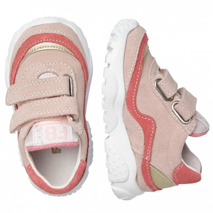 FALCOTTO Amantea VL Suede Pink Sneakers for Women - Lightweight Comfortable Casual Shoes