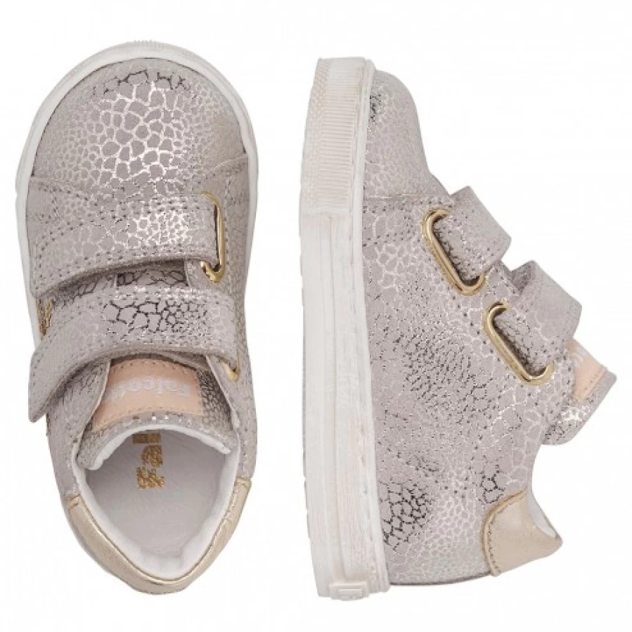 FALCOTTO Sasha VL Platinum Suede Sneakers for Women - Comfortable & Stylish Casual Shoes