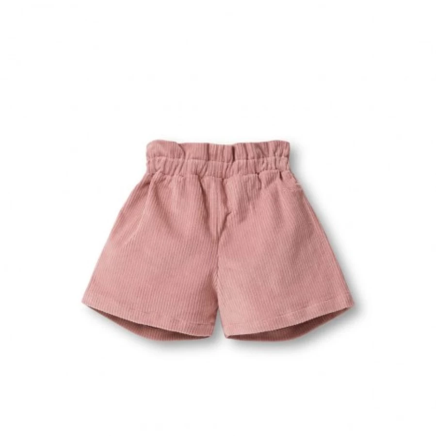 FALCOTTO Women's Pink Corduroy Trousers - Ellen High Waist Comfort Fit Pants